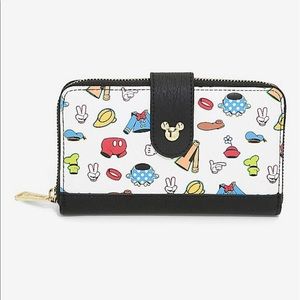 Disney Loungefly Mickey & Friends Clothes Wallet